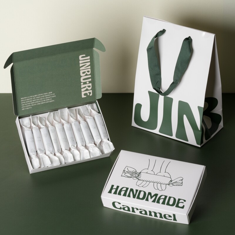 강원더몰,수제 카라멜 박스